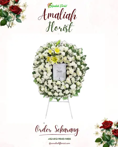 Krans Bunga Duka Cimunding